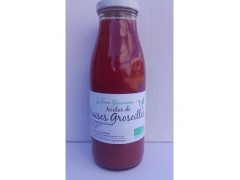 Nectar de fraises groseilles